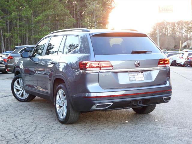 used 2021 Volkswagen Atlas car, priced at $23,977