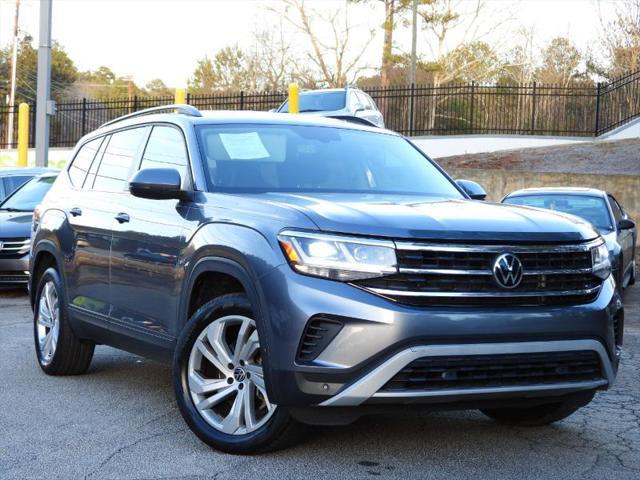 used 2021 Volkswagen Atlas car, priced at $23,977