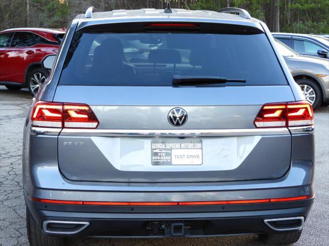 used 2021 Volkswagen Atlas car, priced at $23,977