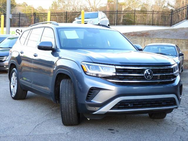 used 2021 Volkswagen Atlas car, priced at $23,977