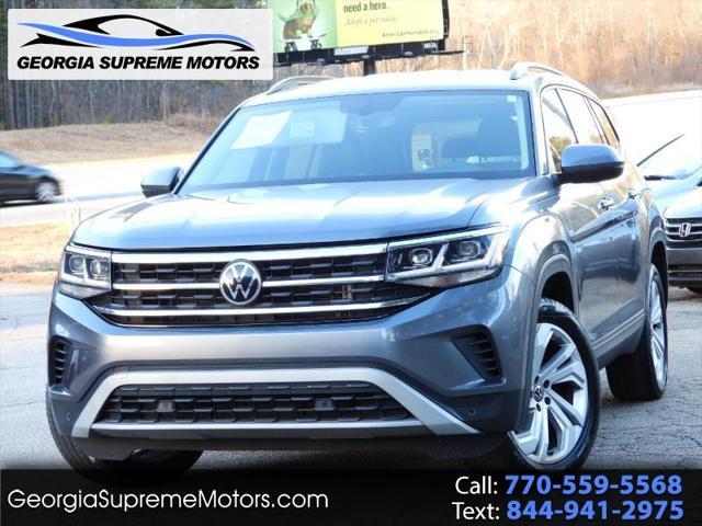 used 2021 Volkswagen Atlas car, priced at $23,977