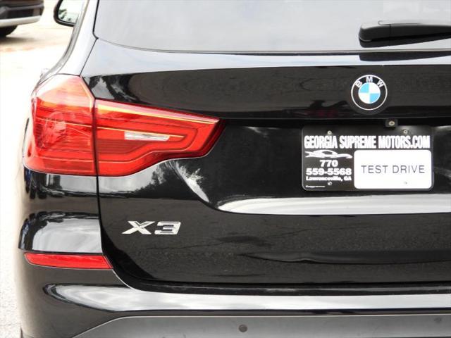 used 2019 BMW X3 car, priced at $20,977