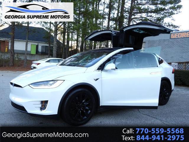 used 2019 Tesla Model X car, priced at $37,977