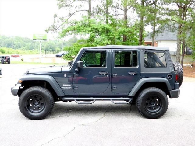 used 2017 Jeep Wrangler Unlimited car, priced at $21,977