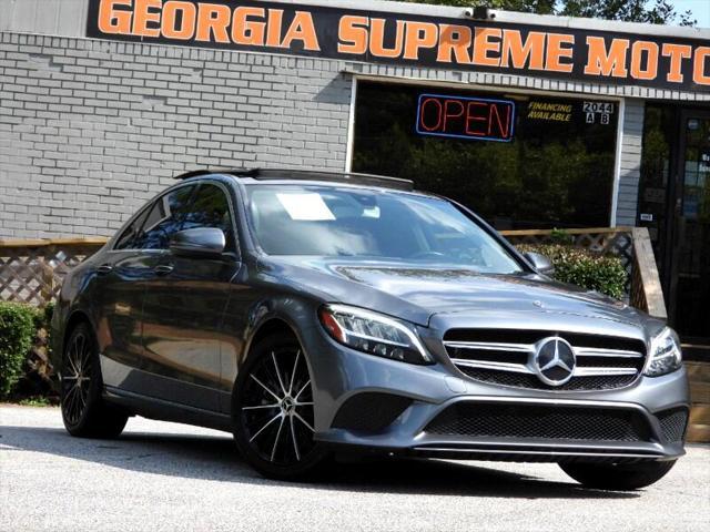 used 2019 Mercedes-Benz C-Class car, priced at $20,977