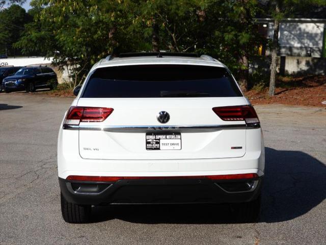 used 2021 Volkswagen Atlas Cross Sport car, priced at $19,577