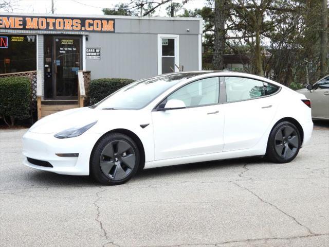 used 2021 Tesla Model 3 car, priced at $23,977