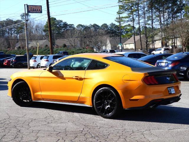 used 2018 Ford Mustang car, priced at $17,977