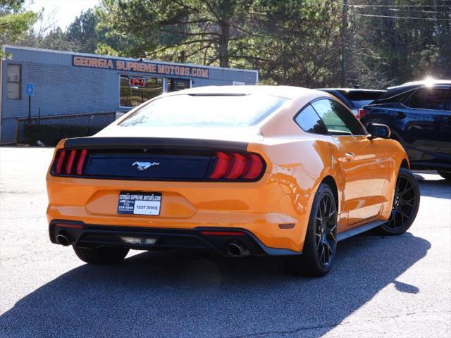 used 2018 Ford Mustang car, priced at $17,977