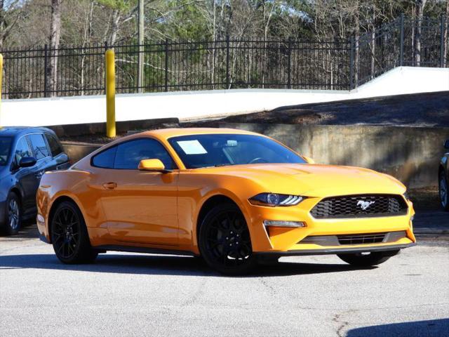 used 2018 Ford Mustang car, priced at $17,977