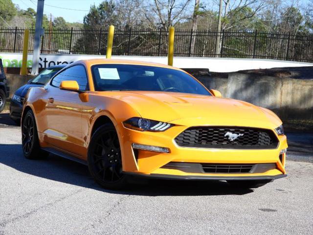 used 2018 Ford Mustang car, priced at $17,977