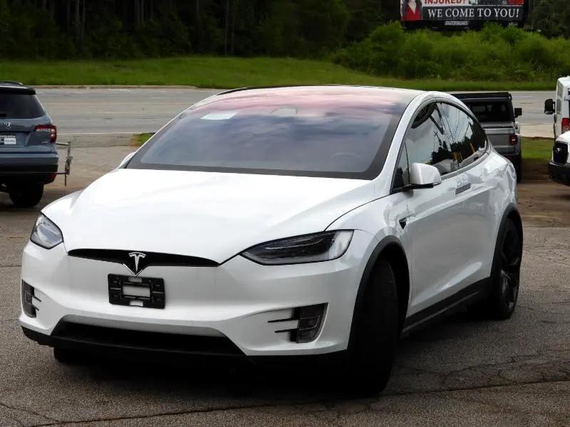 used 2018 Tesla Model X car, priced at $29,977