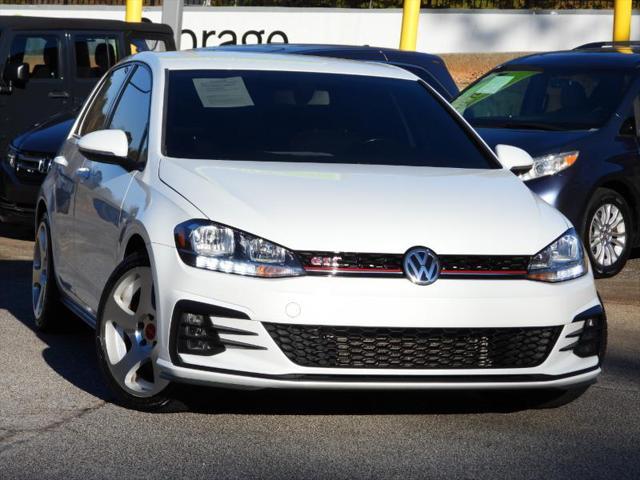 used 2020 Volkswagen Golf GTI car, priced at $18,977