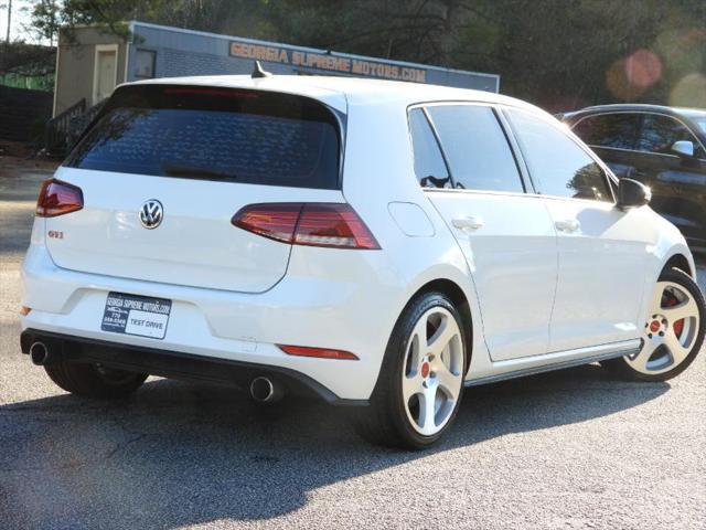 used 2020 Volkswagen Golf GTI car, priced at $18,977