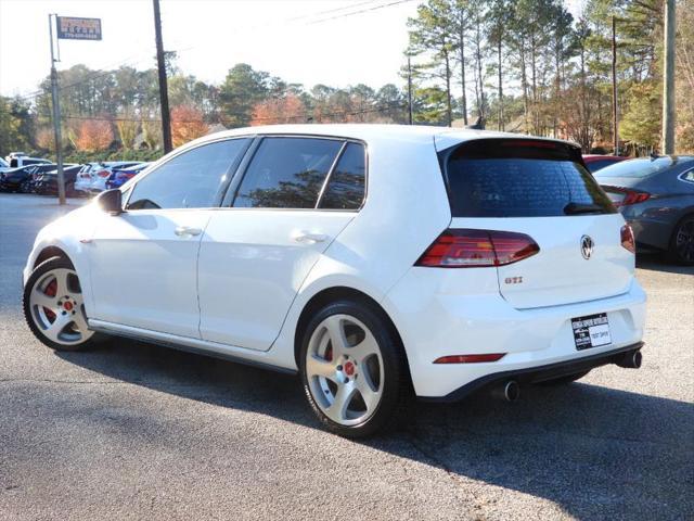 used 2020 Volkswagen Golf GTI car, priced at $18,977