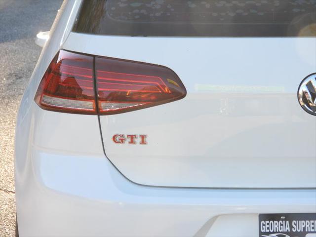 used 2020 Volkswagen Golf GTI car, priced at $18,977