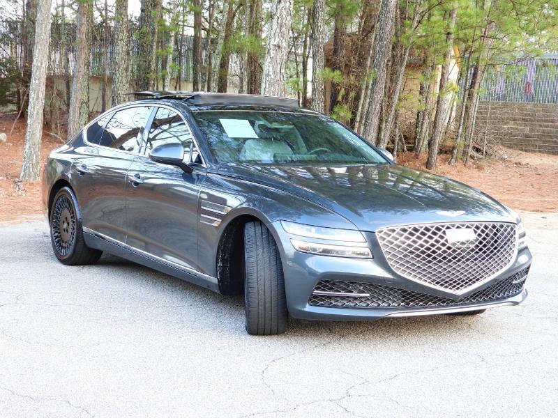used 2022 Genesis G80 car, priced at $22,977