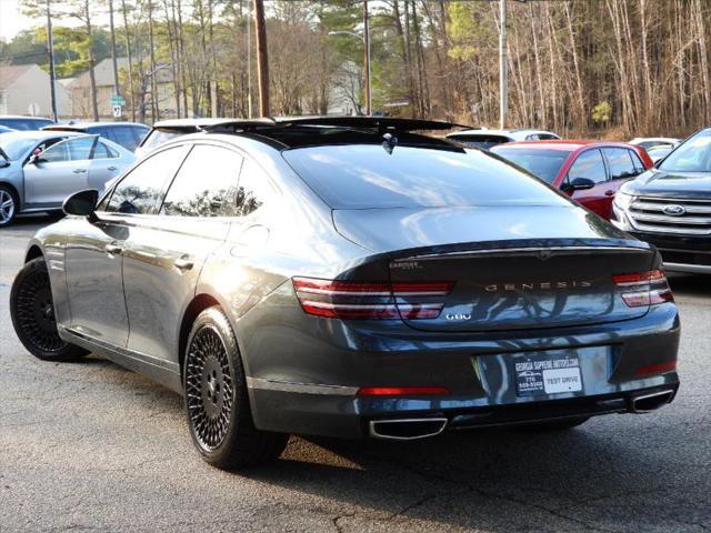 used 2022 Genesis G80 car, priced at $24,977