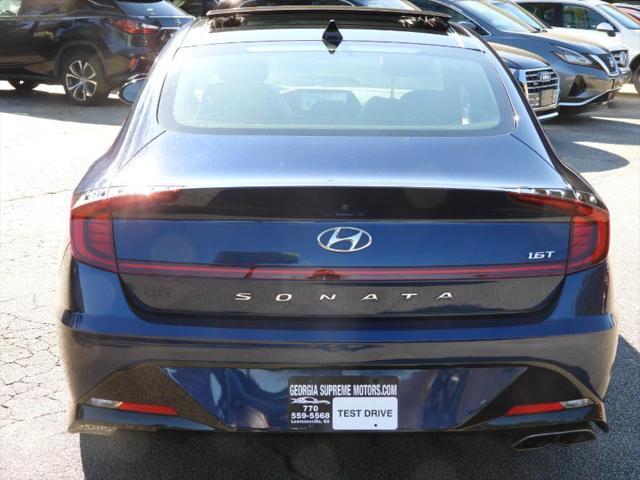 used 2021 Hyundai Sonata car, priced at $21,977