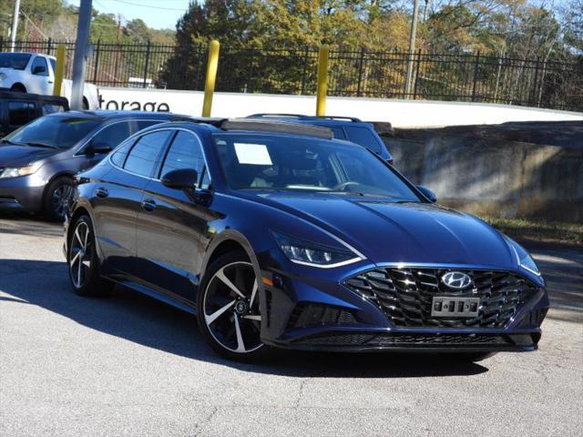 used 2021 Hyundai Sonata car, priced at $21,977