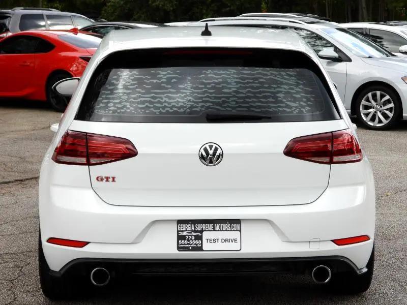 used 2020 Volkswagen Golf GTI car, priced at $17,977