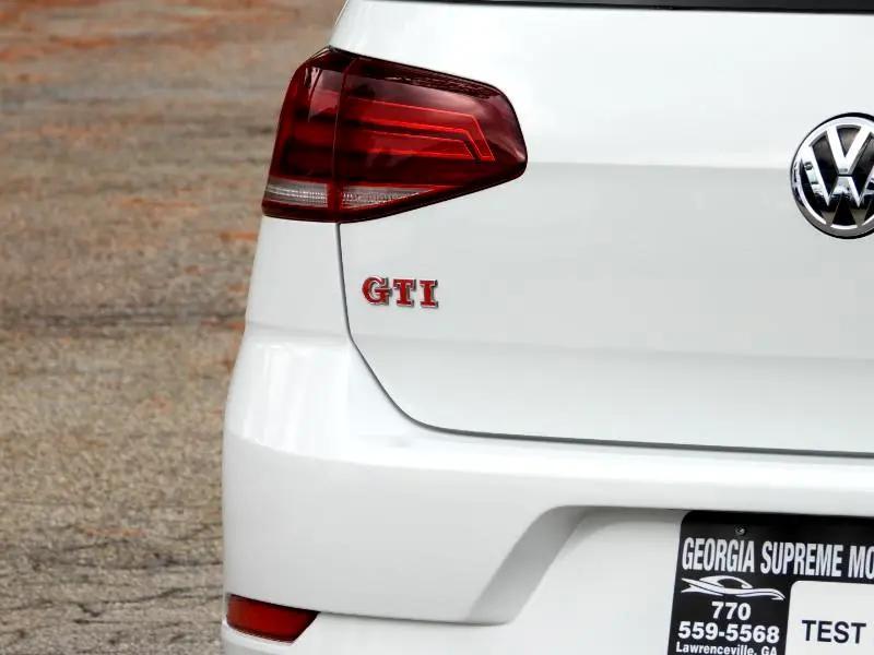 used 2020 Volkswagen Golf GTI car, priced at $17,977