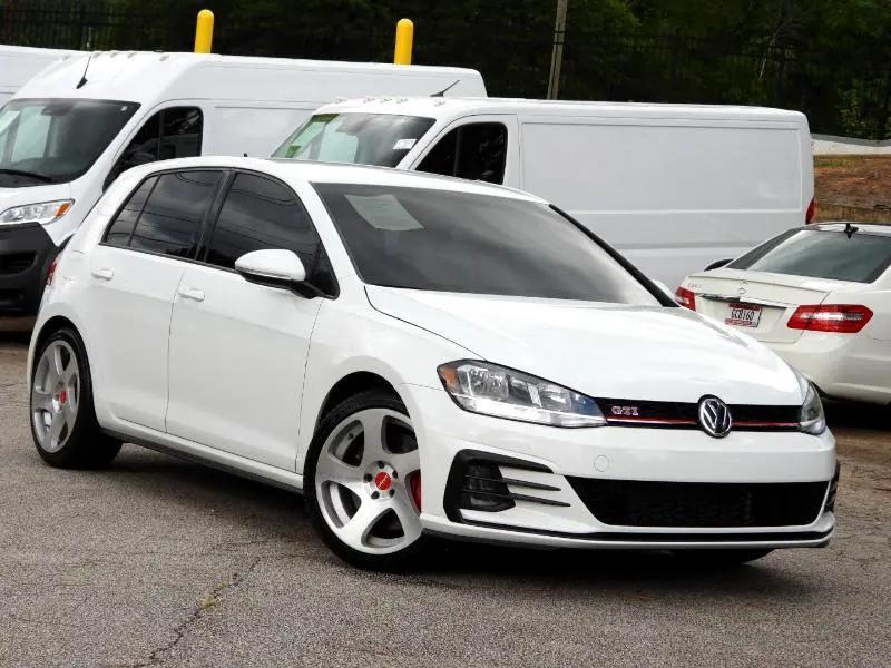 used 2020 Volkswagen Golf GTI car, priced at $17,977