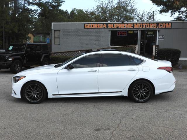 used 2018 Genesis G80 car, priced at $25,977