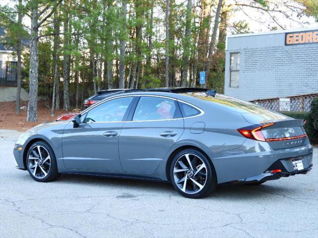 used 2021 Hyundai Sonata car, priced at $21,977