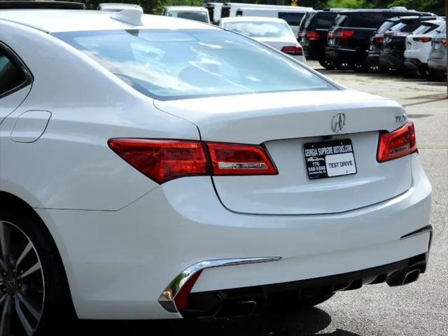 used 2020 Acura TLX car, priced at $21,977