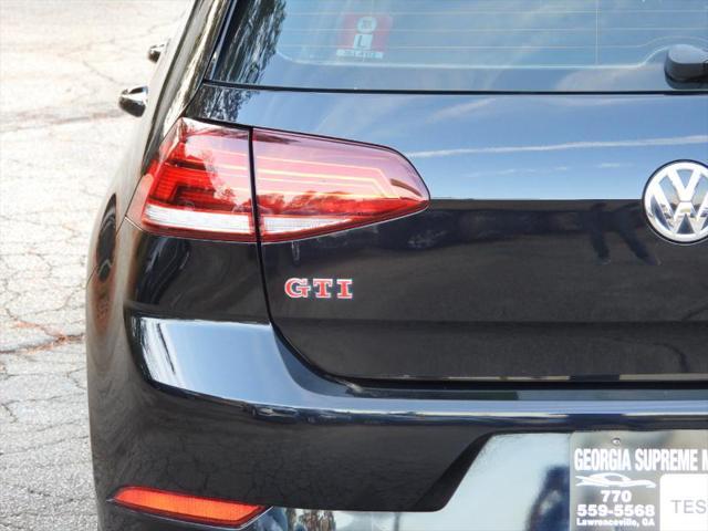 used 2019 Volkswagen Golf GTI car, priced at $15,977