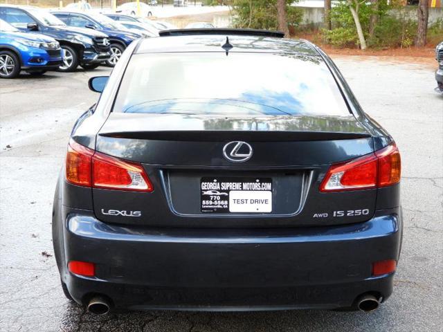 used 2010 Lexus IS 250 car, priced at $11,977