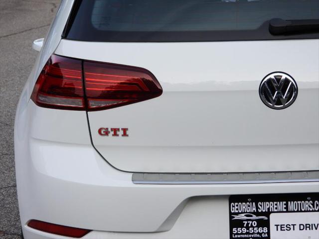 used 2019 Volkswagen Golf GTI car, priced at $21,977