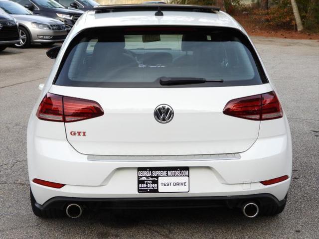 used 2019 Volkswagen Golf GTI car, priced at $21,977