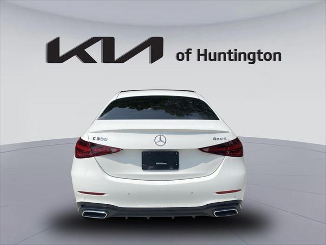 used 2022 Mercedes-Benz C-Class car, priced at $25,484