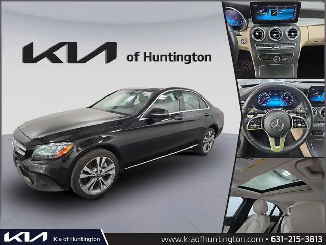 used 2021 Mercedes-Benz C-Class car, priced at $22,128