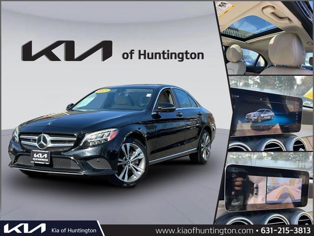 used 2021 Mercedes-Benz C-Class car, priced at $21,040