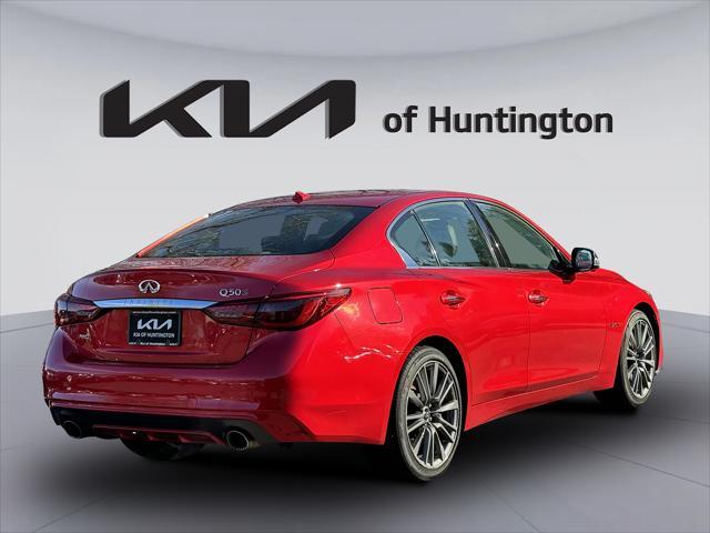 used 2018 INFINITI Q50 car, priced at $21,773