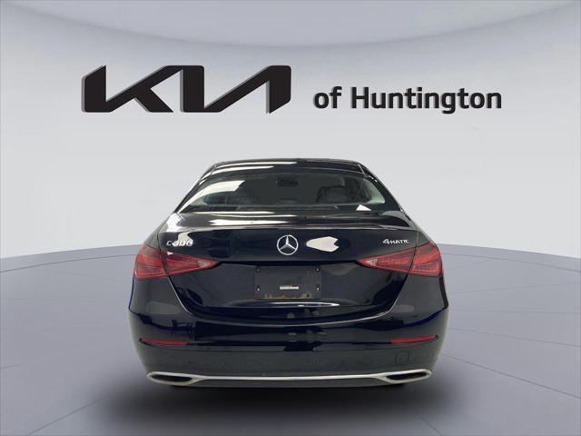 used 2022 Mercedes-Benz C-Class car, priced at $24,746