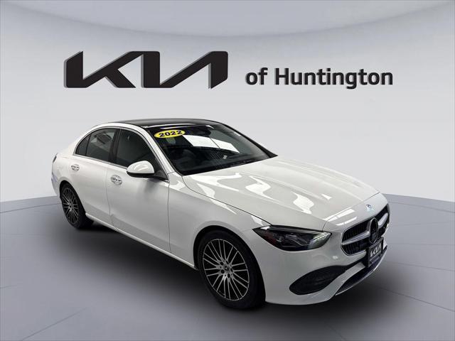 used 2022 Mercedes-Benz C-Class car, priced at $24,125