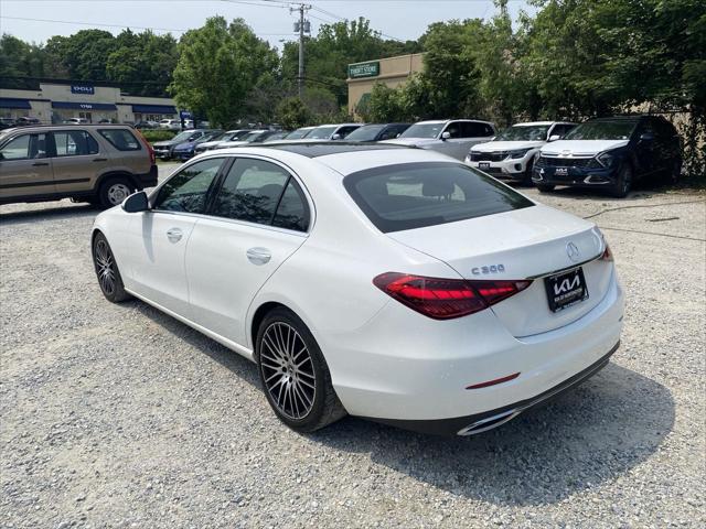 used 2022 Mercedes-Benz C-Class car, priced at $26,250