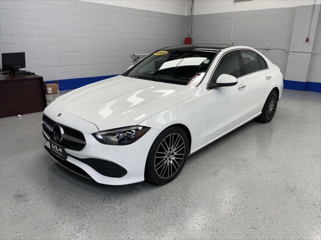 used 2022 Mercedes-Benz C-Class car, priced at $24,889