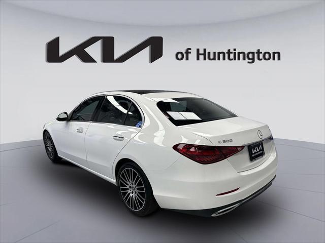 used 2022 Mercedes-Benz C-Class car, priced at $24,125