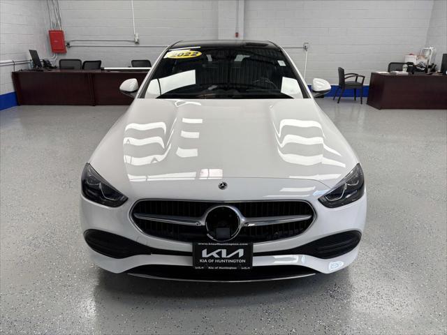 used 2022 Mercedes-Benz C-Class car, priced at $24,889