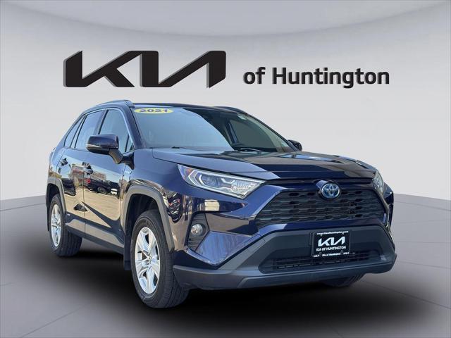 used 2021 Toyota RAV4 Hybrid car, priced at $22,499