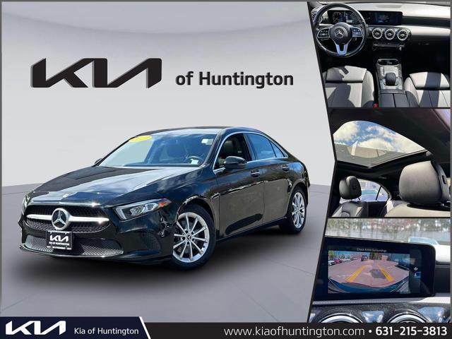 used 2021 Mercedes-Benz A-Class car, priced at $21,250