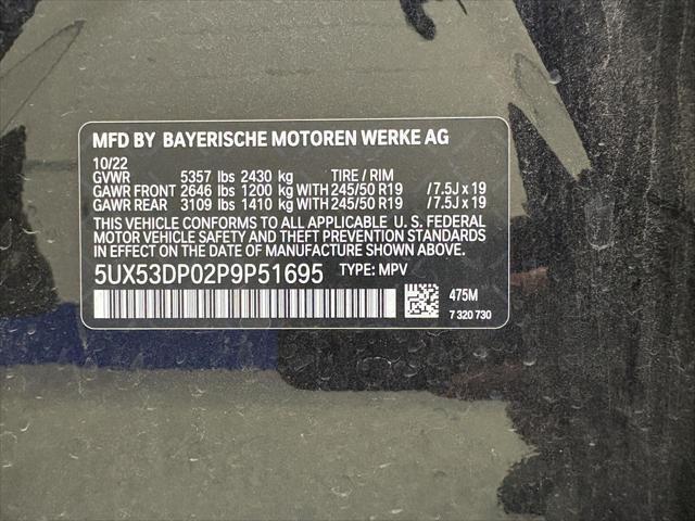 used 2023 BMW X3 car, priced at $28,500