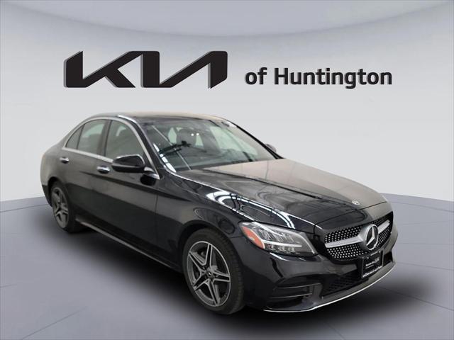 used 2021 Mercedes-Benz C-Class car, priced at $18,992