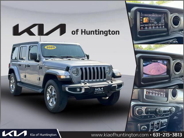 used 2020 Jeep Wrangler Unlimited car, priced at $25,555