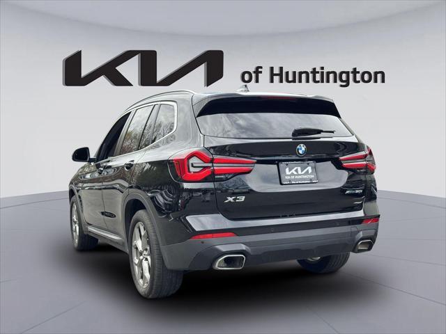 used 2022 BMW X3 car, priced at $27,412